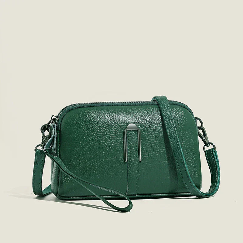Bolso Bandolera Unisex Compacto con Cremallera