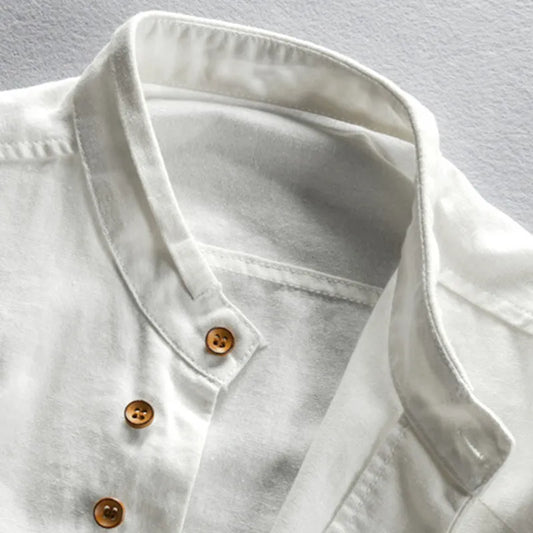 Camisa Hombre Estilo Japonés Corte Katana - Mavetta
