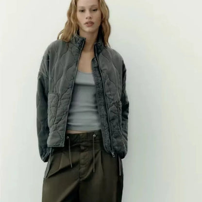 Chaqueta mujer ligera y confortable corte moderno