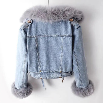 Chaqueta Mujer Elegante Ajuste Clásico
