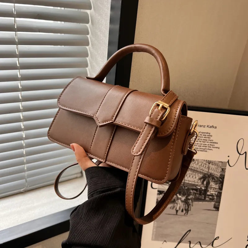 Bolso de hombro mujer de piel elegante y versátil