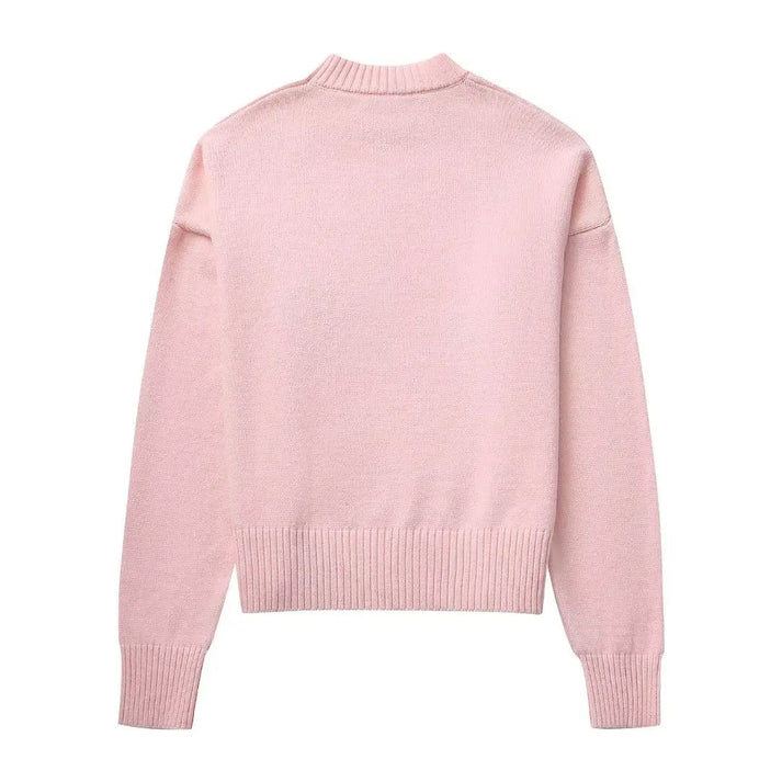 Suéter Mujer Oversized Comodo de Punto