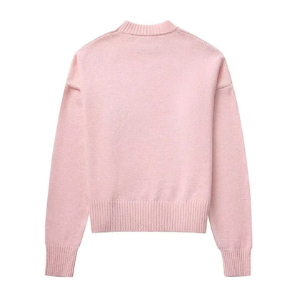 Suéter Mujer Oversized Comodo de Punto