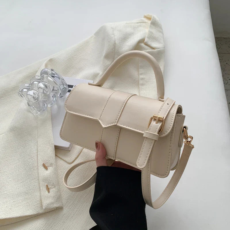Bolso de hombro mujer de piel elegante y versátil