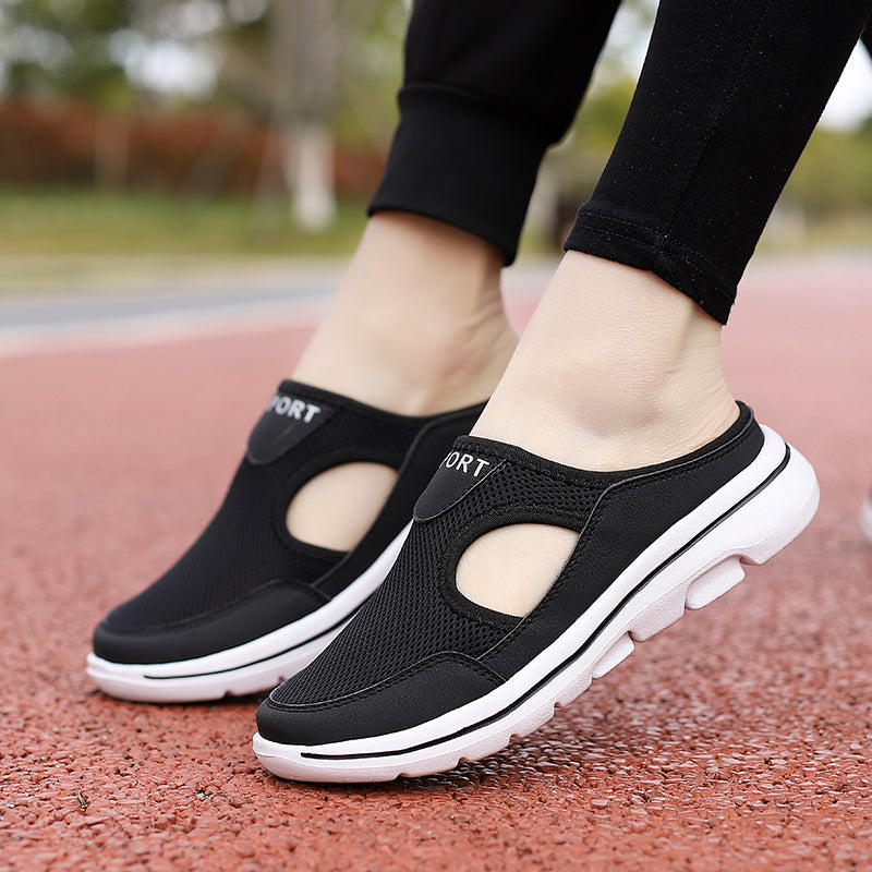 Zapatillas ortopédicas unisex material transpirable slip-on cómodas