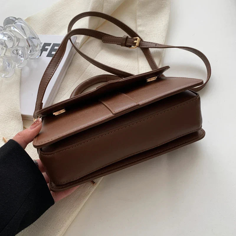 Bolso de hombro mujer de piel elegante y versátil