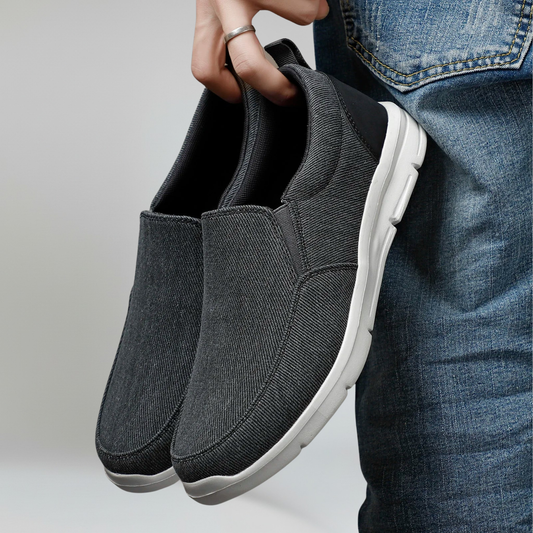 Mocasines Hombre de Lona Suela EVA Transpirable Slip-On - Mavetta