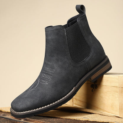 Botines hombre sin cordones ajuste cómodo estilo urbano