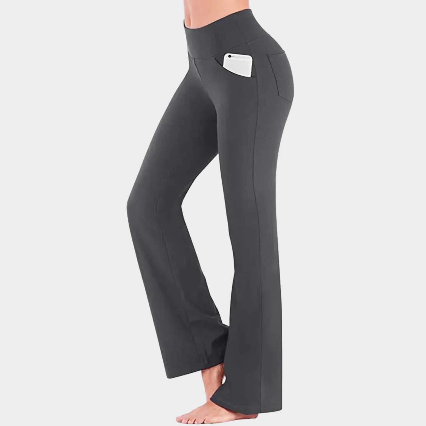 Leggins deportivos mujer pierna ancha elásticos
