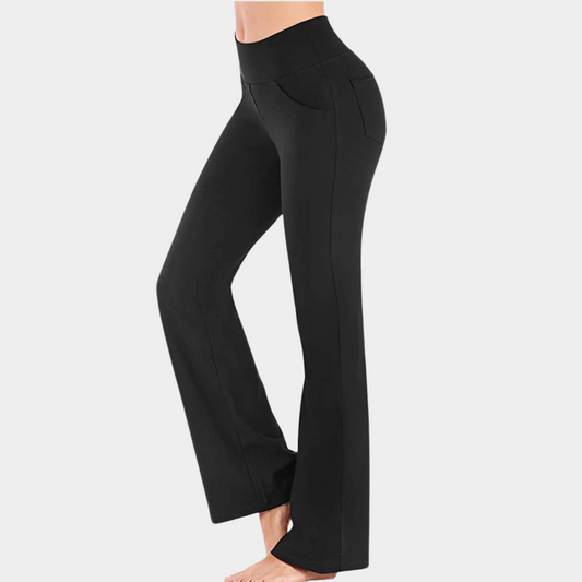 Leggins deportivos mujer pierna ancha elásticos - Mavetta