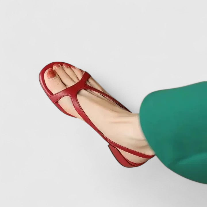 Sandalias Ortopédicas Mujer Tira en T Diseño Abierto