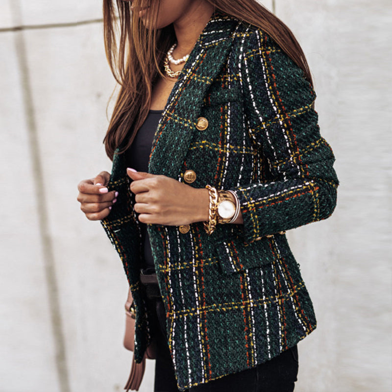 Chaqueta Mujer de Piel Sintética Ajuste Elegante - Mavetta