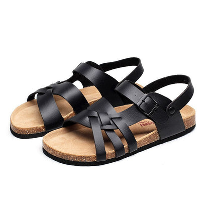 Sandalias Hombre con Tiras Ajustables y Suela Antideslizante