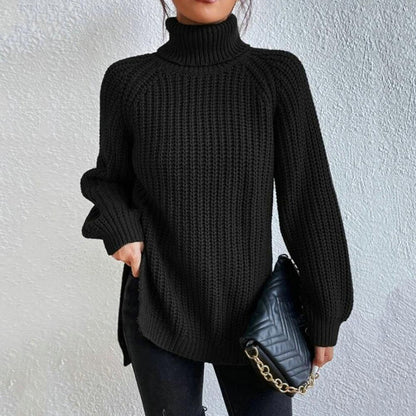 Jersey Mujer Cuello Alto Ajustado - Mavetta
