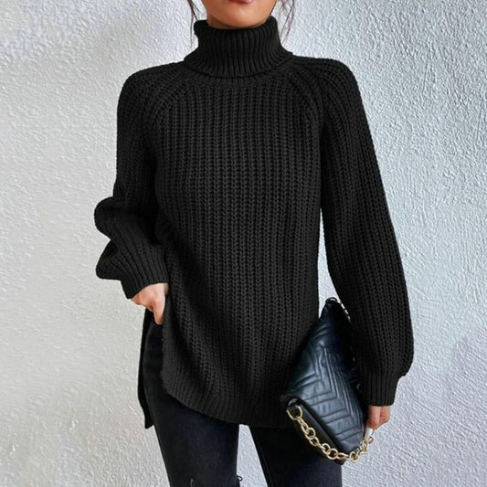 Jersey Mujer Cuello Alto Ajustado - Mavetta