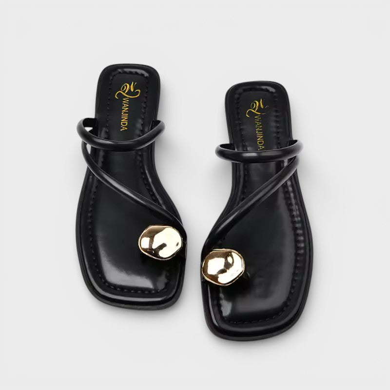 Sandalias Mujer Planas Punta Fina - Mavetta