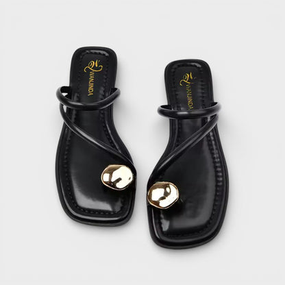 Sandalias Mujer Planas Punta Fina - Mavetta
