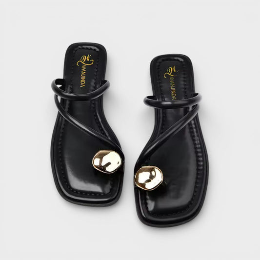 Sandalias Mujer Planas Punta Fina - Mavetta