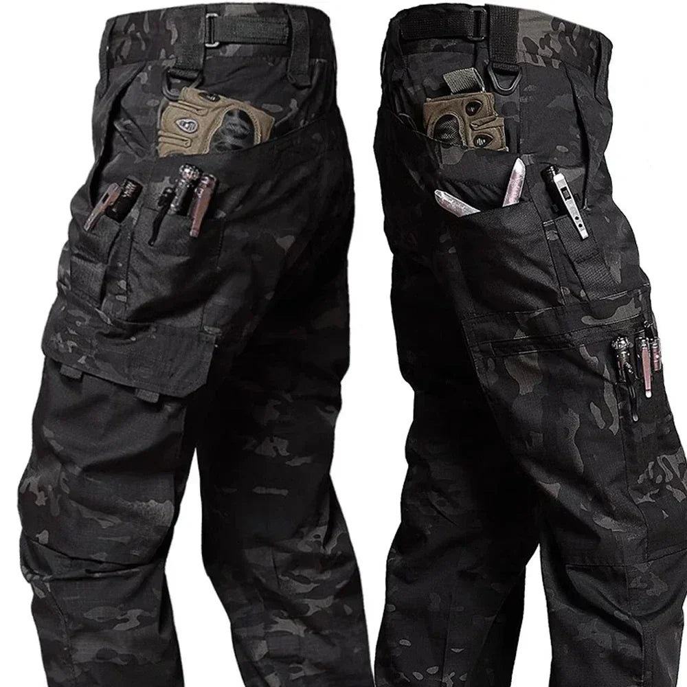 Pantalón táctico hombre impermeable resistente cargo funcional - Mavetta