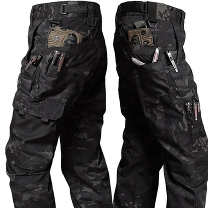 Pantalón táctico hombre impermeable resistente cargo funcional - Mavetta