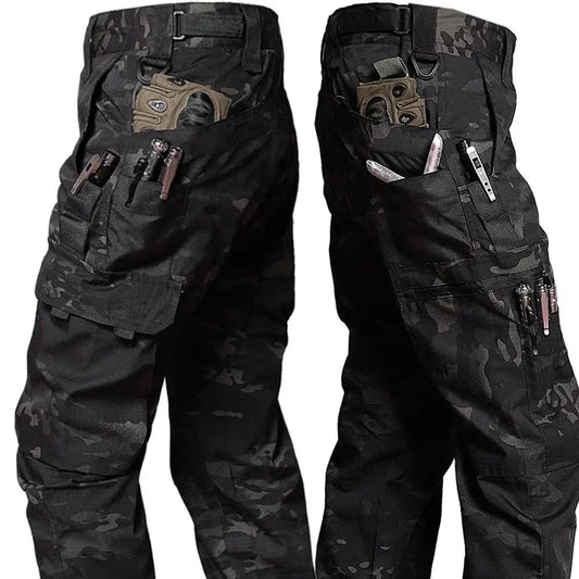 Pantalón táctico hombre impermeable resistente cargo funcional - Mavetta