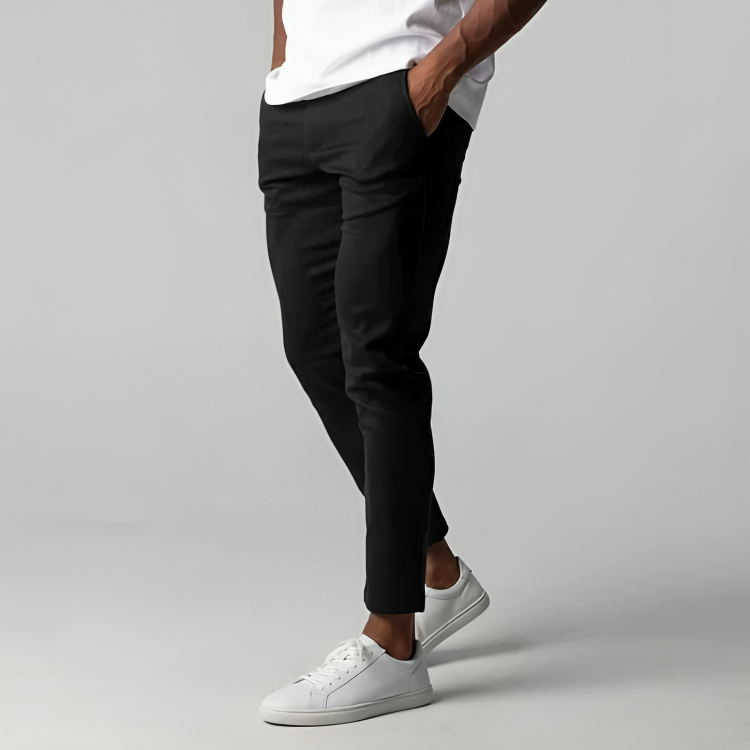 Pantalones chinos hombre elastico comodos estilo moderno diario