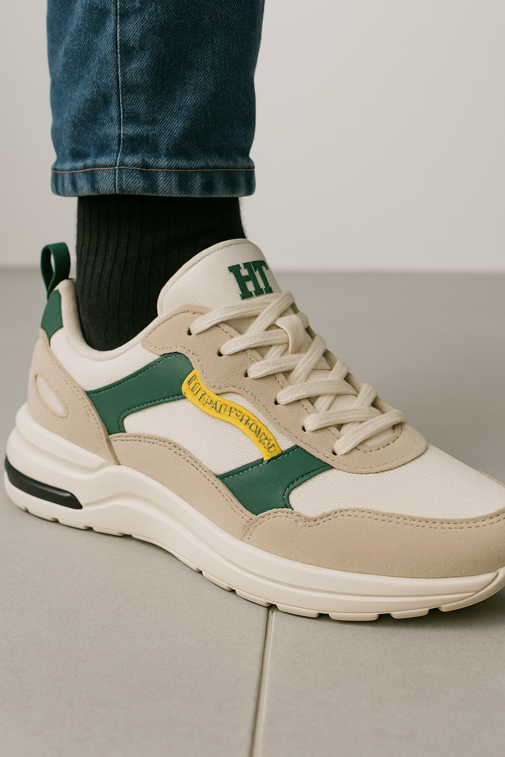 Zapatillas Hombre Casual Material Sintético Diseño Moderno