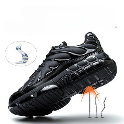 Zapato Trabajo Hombre Puntera Acero Comodo