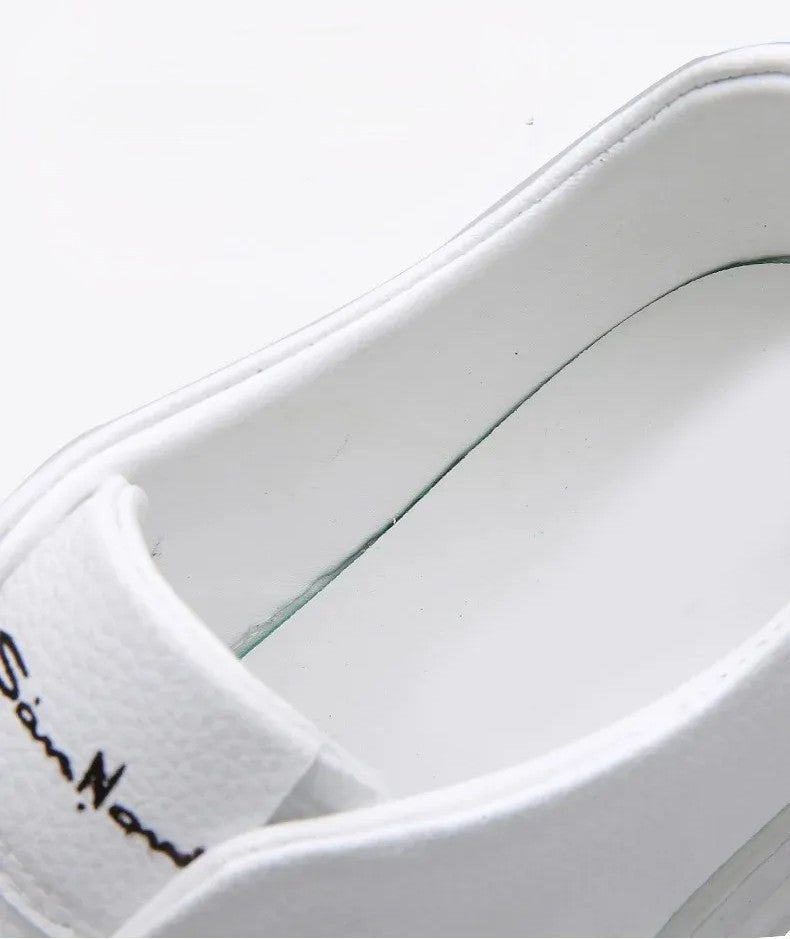 Zapatos Slip-On Hombre Cuero Suave Confortables