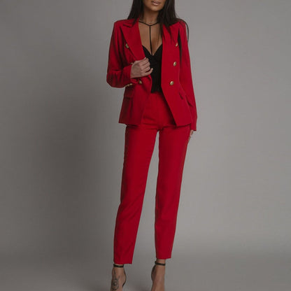 Blazer Mujer Moderno Ajuste Slim Verano