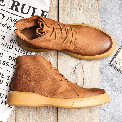 Zapatos Hombre de Cuero Acabado Refinado Estilo Atemporal