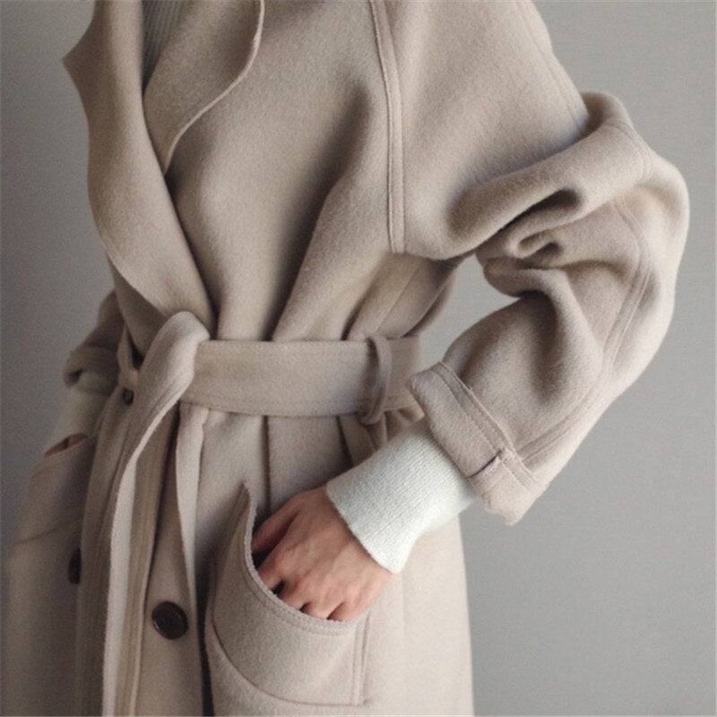 Trench Coat Mujer Ligero Ajuste Clásico