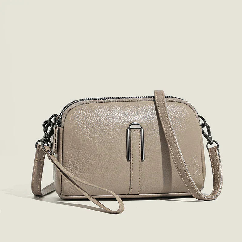 Bolso Bandolera Unisex Compacto con Cremallera