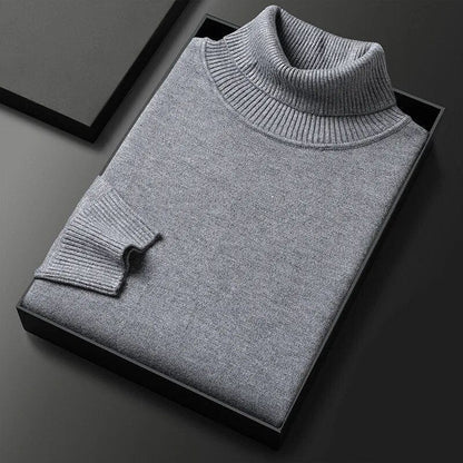 Jersey Hombre Clásico Cuello Alto Ajuste Regular