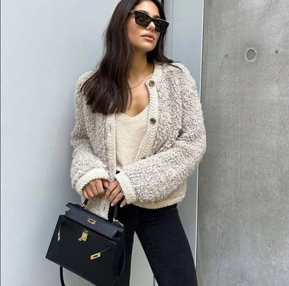 Abrigo Mujer de Lana Ajuste Clásico