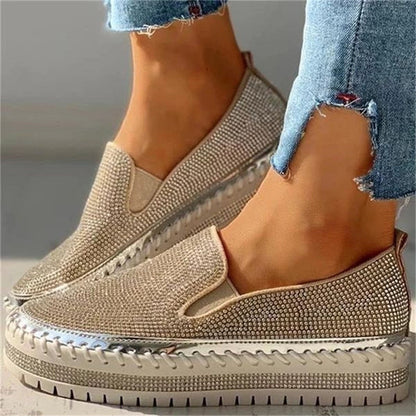 Zapatos Mujer Brillo Casual Elegantes