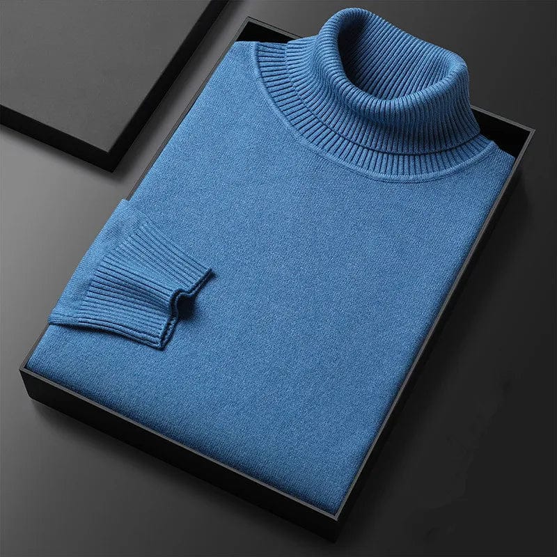 Jersey Hombre Clásico Cuello Alto Ajuste Regular