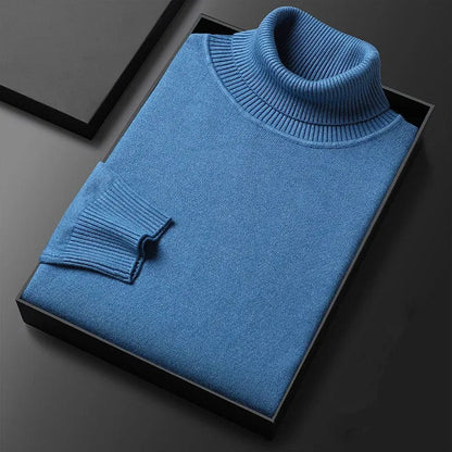Jersey Hombre Clásico Cuello Alto Ajuste Regular