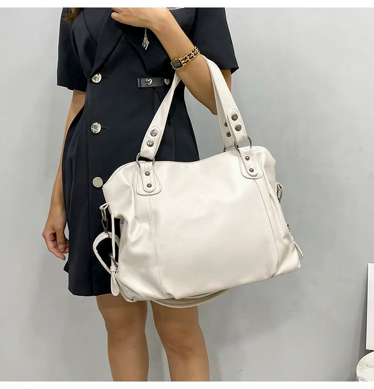 Bolso Tote Mujer Grande de Hombro con Cremallera