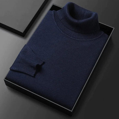 Jersey Hombre Clásico Cuello Alto Ajuste Regular