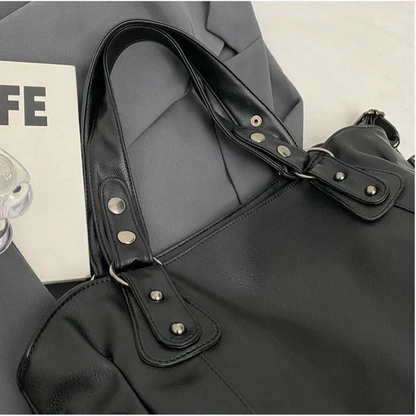 Bolso de hombro mujer piel suave gran capacidad diseño elegante