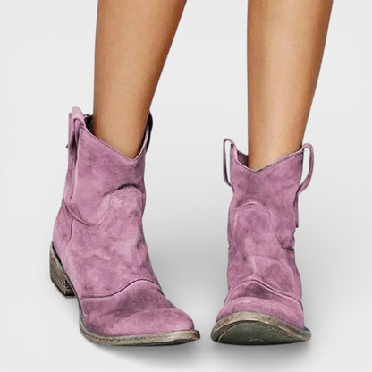 Botines Cowboy Vintage Mujer
