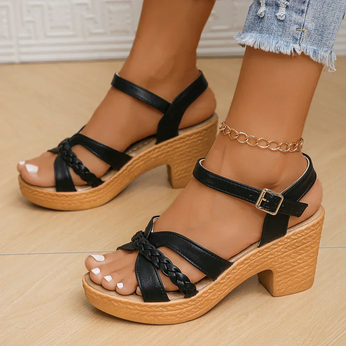 Sandalias ortopédicas mujer cómodas diseño actual