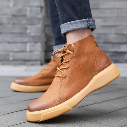 Zapatos Hombre de Cuero Acabado Refinado Estilo Atemporal