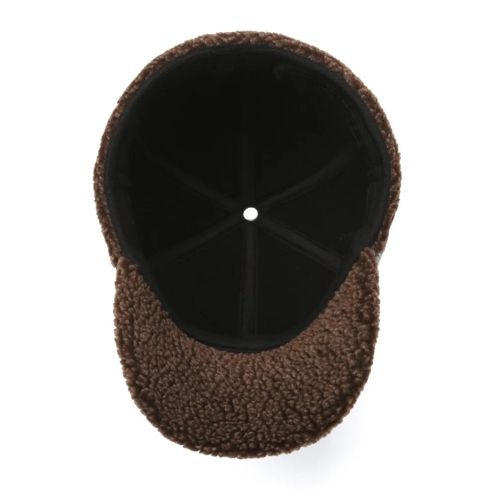 Gorra Hombre de Cuero Aislada Ajuste Clasico
