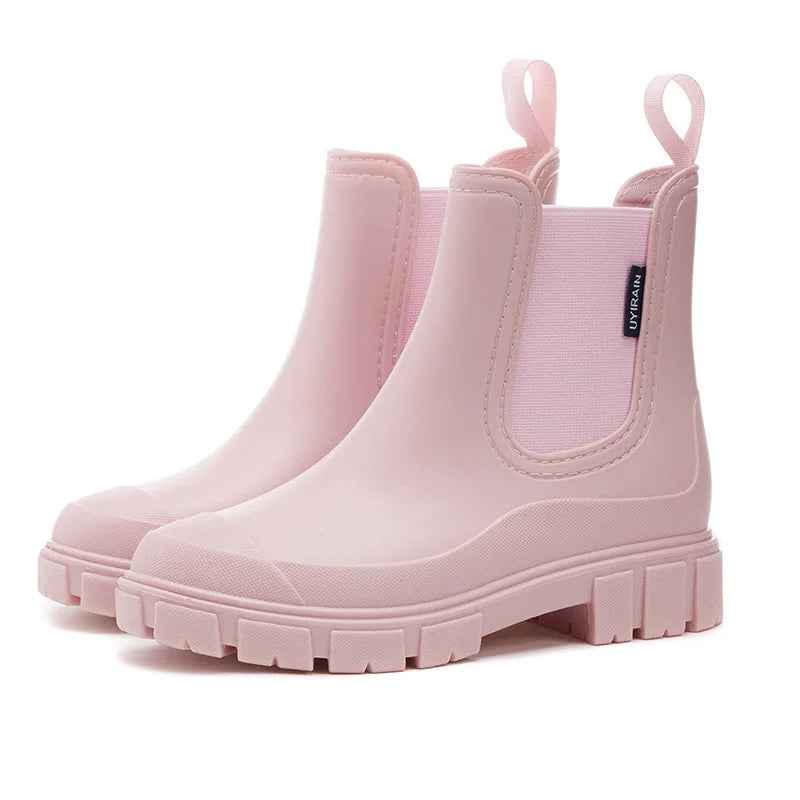 Botines Chelsea Mujer Impermeables Ajuste Deslizante