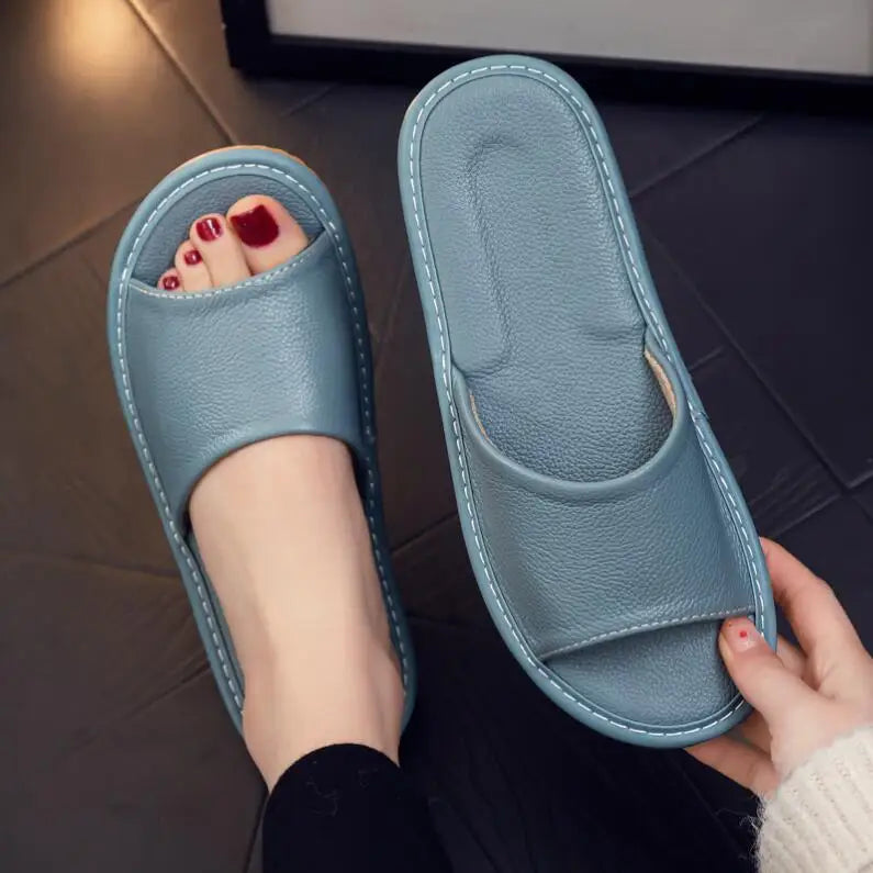 Zapatillas Unisex Cuero Diseño Confort Uso Diario