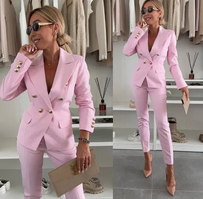 Conjunto Mujer Blazer Ajustado