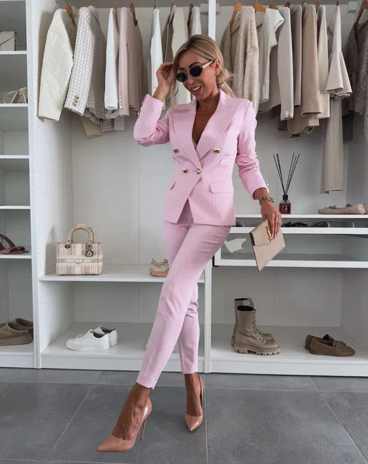 Conjunto Mujer Blazer Ajustado - Mavetta