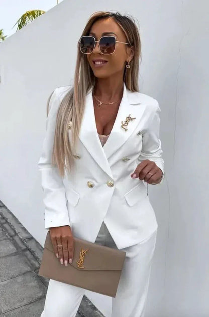 Conjunto Mujer Blazer Ajustado